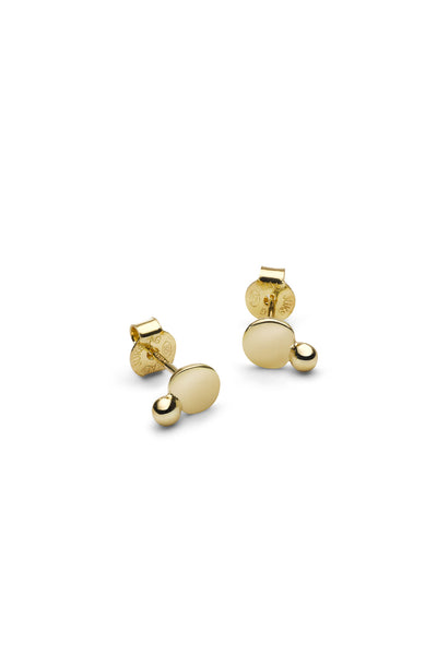 Golden earrings Jukserei Jewelry Berlin