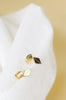 Golden earrings Jukserei Jewelry Berlin