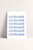 POSTKORT · CROISSANT