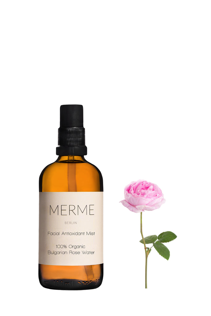 JUKSEREI MERME · ORGANIC ROSE WATER SPRAY 100ML